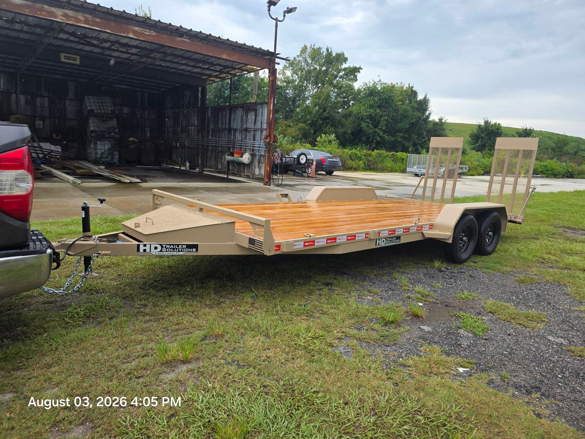7' x 20' Car Hauler Trailer photo 1