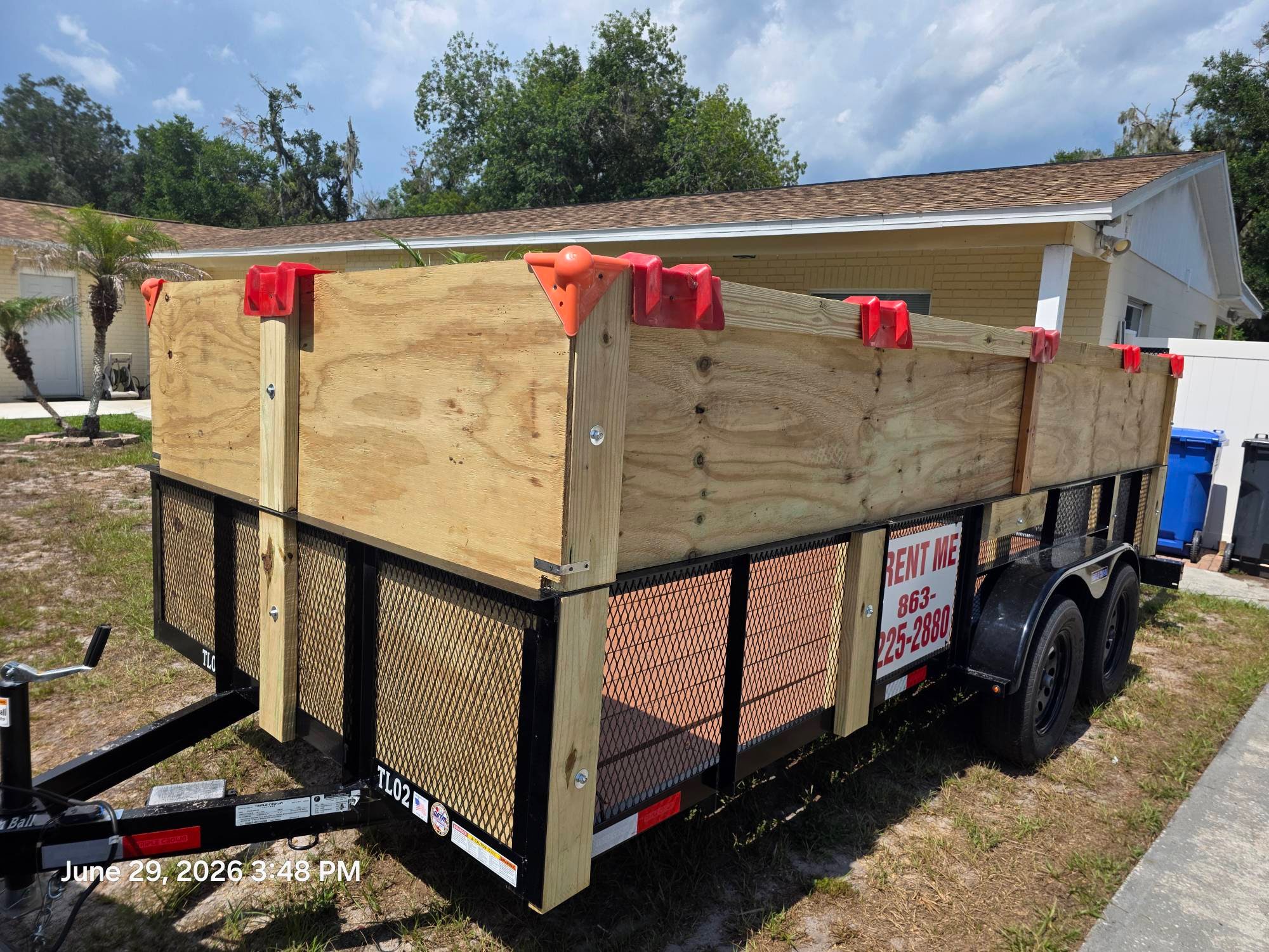 6' x 16' Utility Trailer photo 1